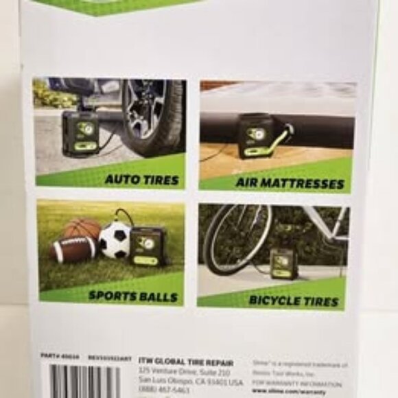 Slime All-Purpose 12V Dual Raft Pump/Tire Inflator - Picture 2 of 3